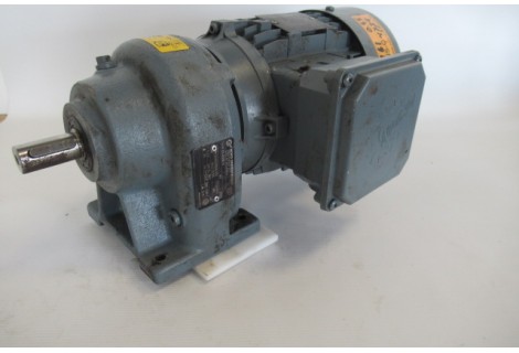 161 RPM 0,55 KW Asmaat 20 mm. Used.